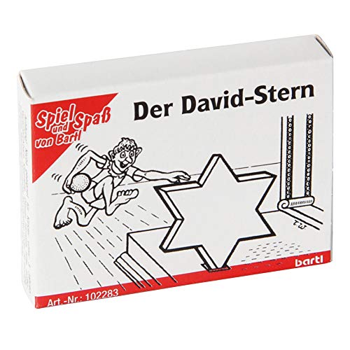 Bartl 102283 Mini-Holz-Puzzle Der David-Stern aus 9 kleinen Holzteilen - 4