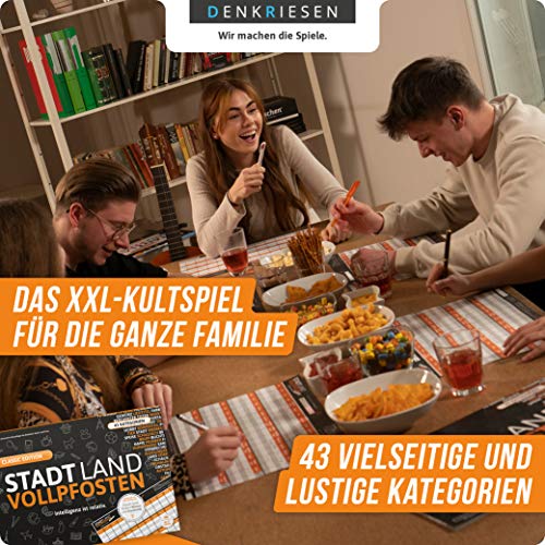 Stadt Land Vollpfosten – Intelligenz ist relativ – XXL BLOCK - 3