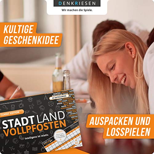 Stadt Land Vollpfosten – Intelligenz ist relativ – XXL BLOCK - 5