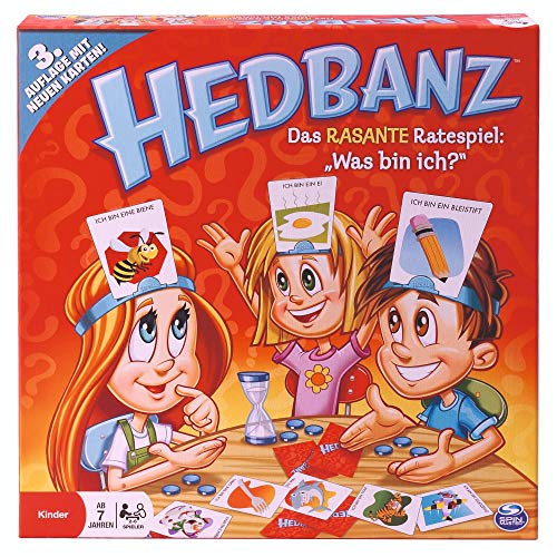 Spin Master Games 6019225 - Hedbanz Kids - Quiz