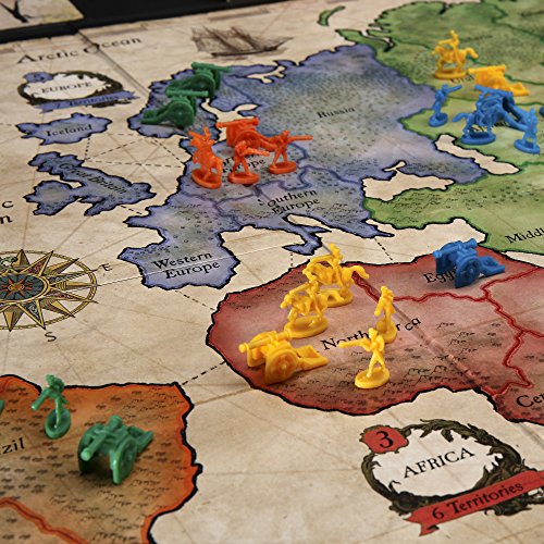 Hasbro Spiele B7404100 – Risiko – Edition 2016, Strategiespiel - 4