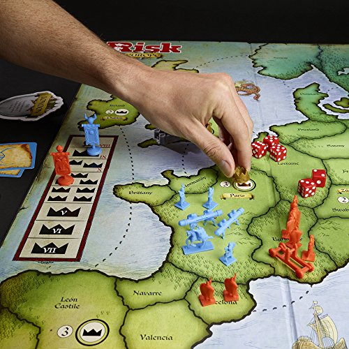 Hasbro Spiele B7409100 – Risiko Europa, Strategiespiel - 2