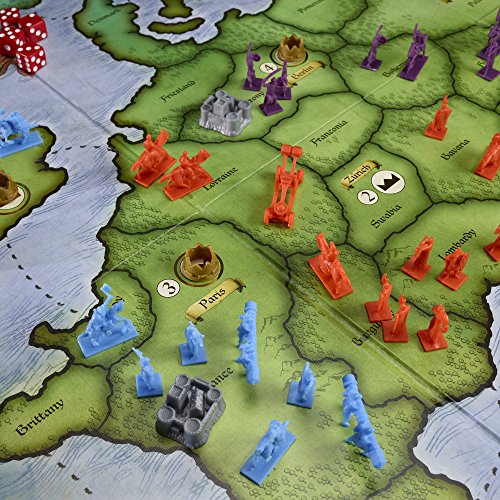 Hasbro Spiele B7409100 – Risiko Europa, Strategiespiel - 3