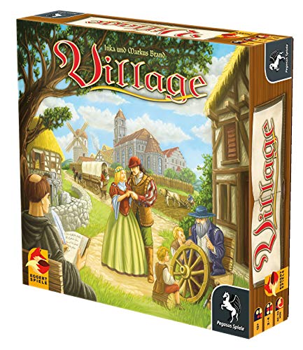 Pegasus Spiele 54510G – Village (deutsch/englische Ausgabe), Kennerspiel des Jahres 2012 - 4