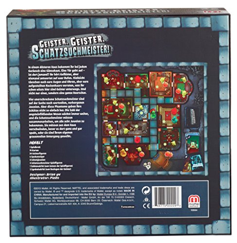 Mattel Y2554 – Geister Geister Schatzsuchmeister, Strategiespiel - 7