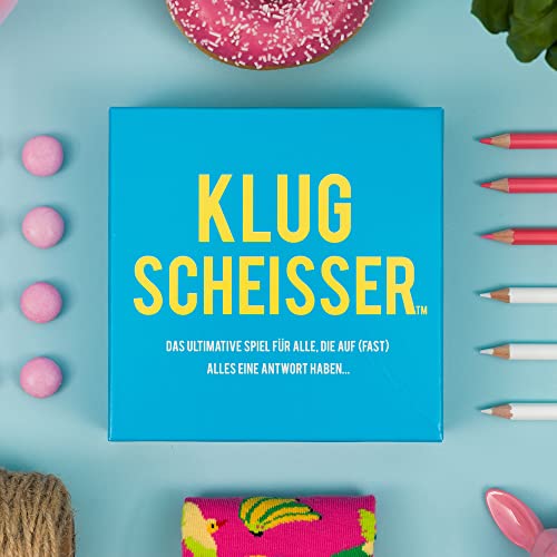 KLUGSCHEISSER – das ultimative Spiel für alle, die auf (fast) alles eine Antwort haben… - 5
