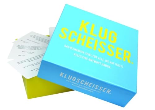 KLUGSCHEISSER – das ultimative Spiel für alle, die auf (fast) alles eine Antwort haben… - 9