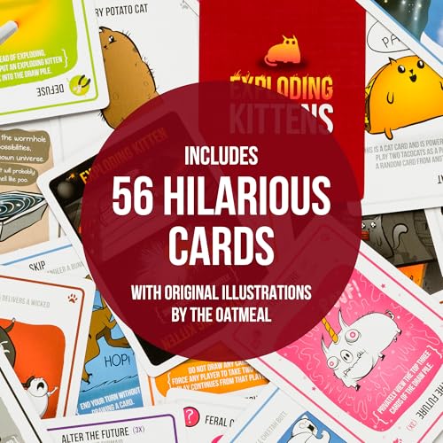 Exploding Kittens: A Card Game About Kittens and Explosions and Sometimes Goats - 2
