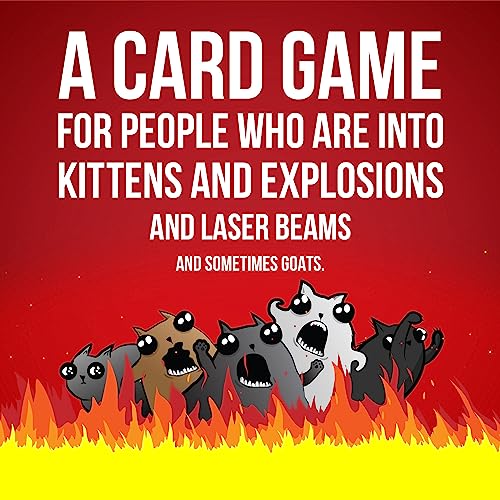 Exploding Kittens: A Card Game About Kittens and Explosions and Sometimes Goats - 4