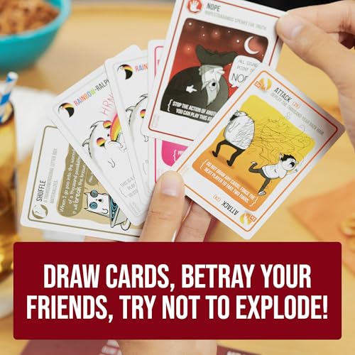 Exploding Kittens: A Card Game About Kittens and Explosions and Sometimes Goats - 4