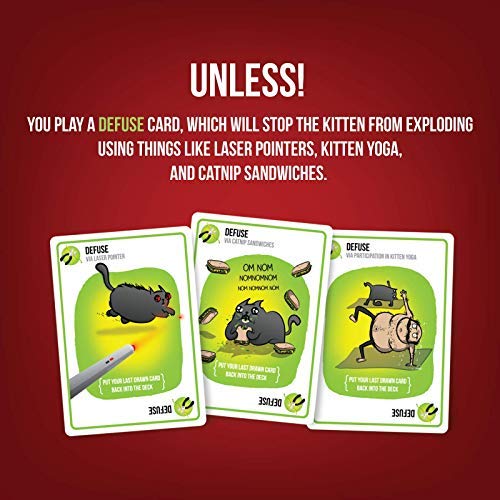 Exploding Kittens: A Card Game About Kittens and Explosions and Sometimes Goats - 8