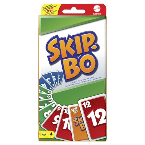 Mattel 52370-0 - Skip-Bo, Kartenspiel