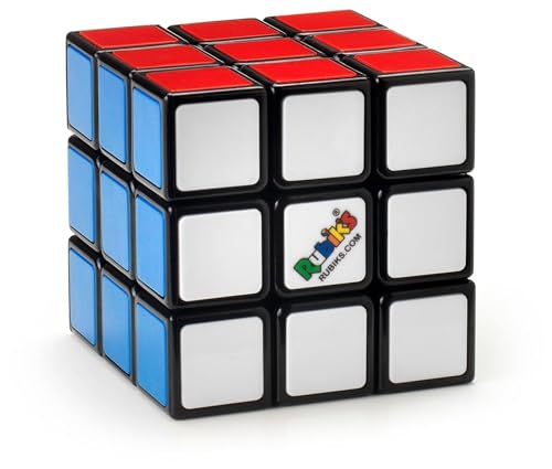 Rubik’s Rubik’s Cube 3×3 Zauberwürfel – der Klassische 3×3 Cube für Logik-Akrobaten ab 8 Jahren, ideal für unterwegs: hohe Qualität, leichtgängiges Handling, leuchtende Farben – der Original Cube - 3