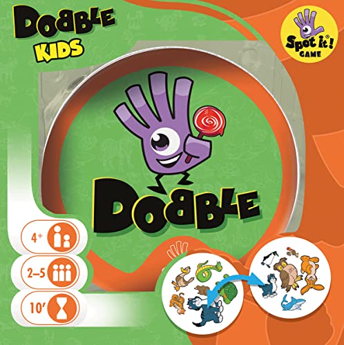 Asmodee 001769 – Dobble Kids, Reaktionsspiel - 2