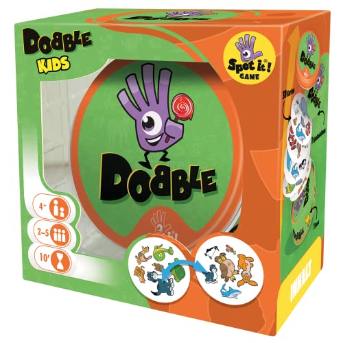 Asmodee 001769 – Dobble Kids, Reaktionsspiel - 6
