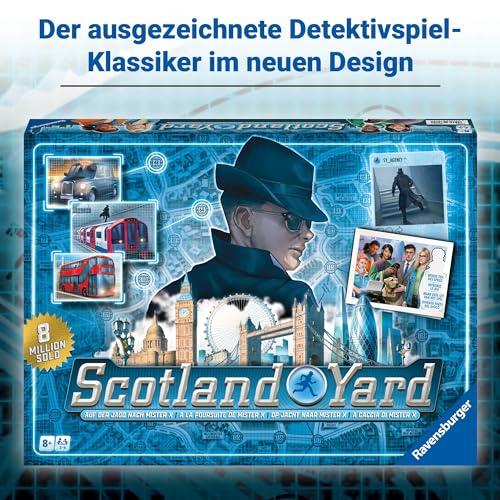 Scotland Yard – Gesellschaftsspiel & Brettspiel ab 8 Jahre - 3