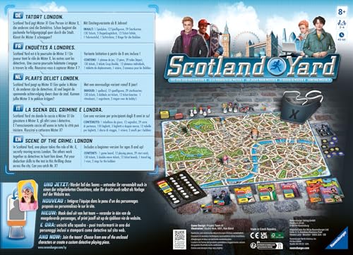 Scotland Yard – Gesellschaftsspiel & Brettspiel ab 8 Jahre - 7