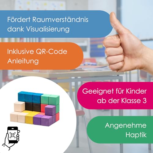 ROXENDA Speed Zauberwürfel 3×3 - 3