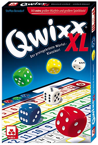 Nürnberger-Spielkarten 4022 - Qwixx XL, Würfelspiel