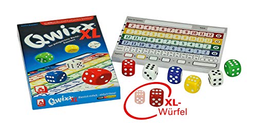 Nürnberger-Spielkarten 4022 – Qwixx XL, Würfelspiel - 2