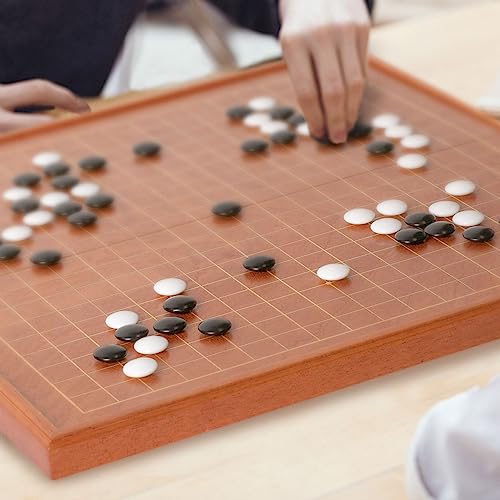 Yellow Mountain Rosewood Go Spielset – Klappbares Brettspiel - 2