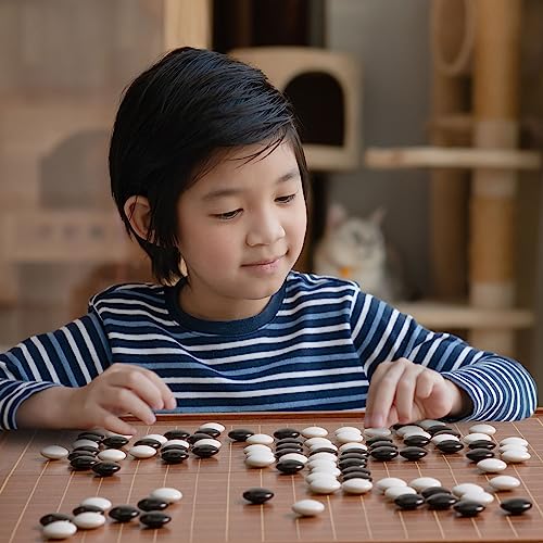 Yellow Mountain Rosewood Go Spielset – Klappbares Brettspiel - 6