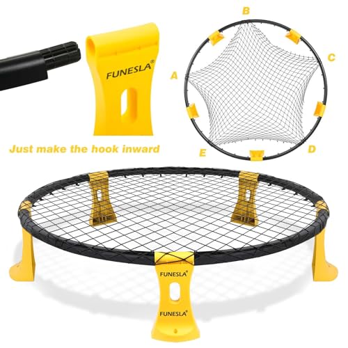 Funeslaball Outdoor Spieleset – Roundnet Spieleset - 9