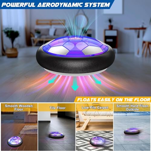 NIWWIN Air Power Fußball – Wiederaufladbarer Hover Ball - 2