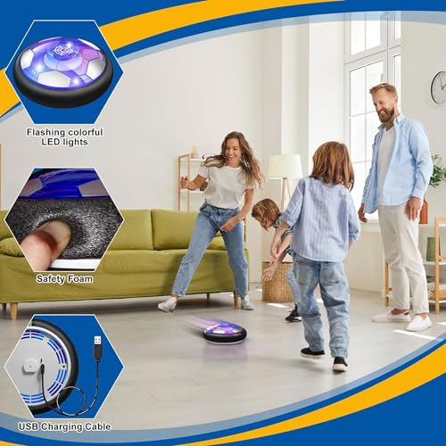 NIWWIN Air Power Fußball – Wiederaufladbarer Hover Ball - 7