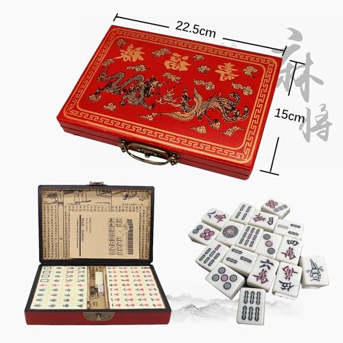 Mini-chinesisches Mahjong-Set - 2