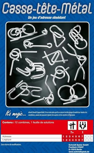 Schmidt Spiele 51206 Metall-Knobelei in schöner Metalldose - 2