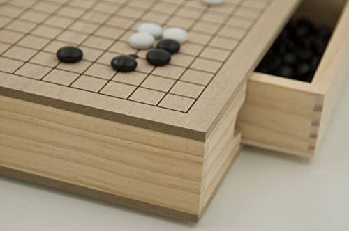 Hebsacker Verlag – 19×19 Go-Holzbox mit Schubladen - 2