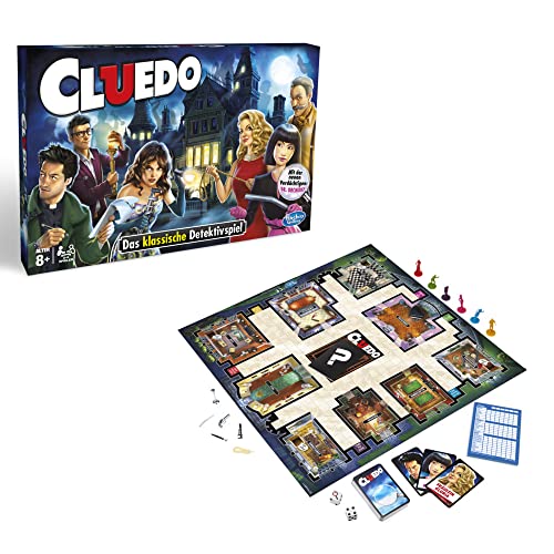 Hasbro Spiele 38712398 – Cluedo – Edition 2016, Familienspiel - 2
