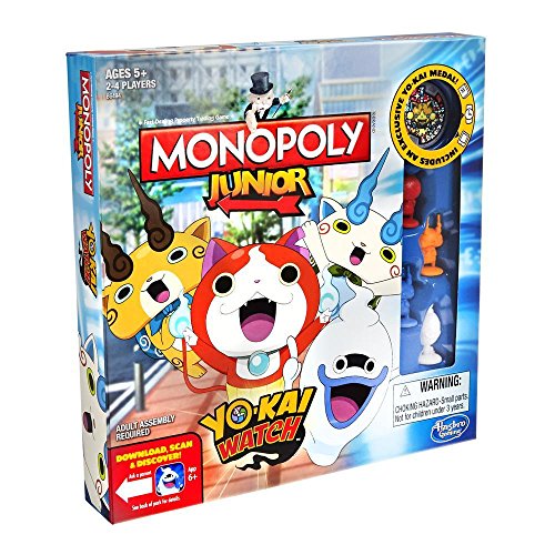 Hasbro Spiele B6494100 – Monpoly Yokai Watch Junior, Familienspiel - 4
