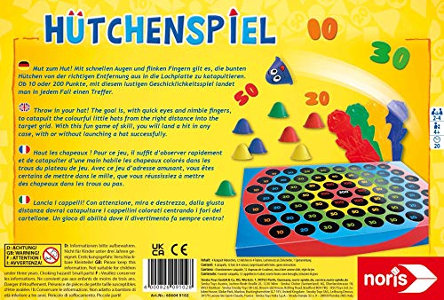 Noris Spiele 606049102 – Hütchenspiel, Kinderspiel - 2