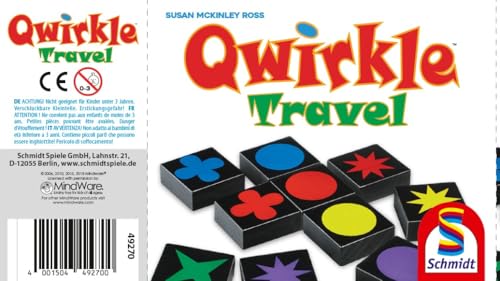 Schmidt Spiele 49270 – Qwirkle Travel - 2