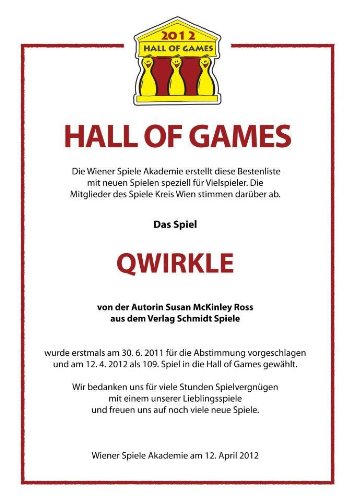 Schmidt Spiele 49014 – Qwirkle Legespiel, Spiel des Jahres 2011 - 5