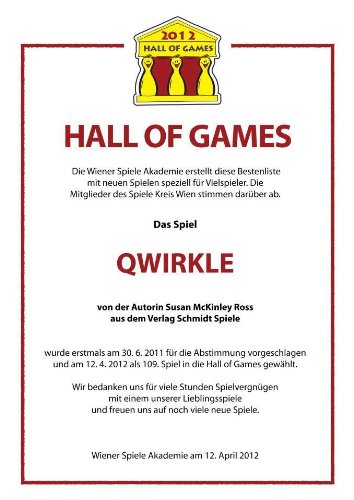 Schmidt Spiele 49014 – Qwirkle Legespiel, Spiel des Jahres 2011 - 6
