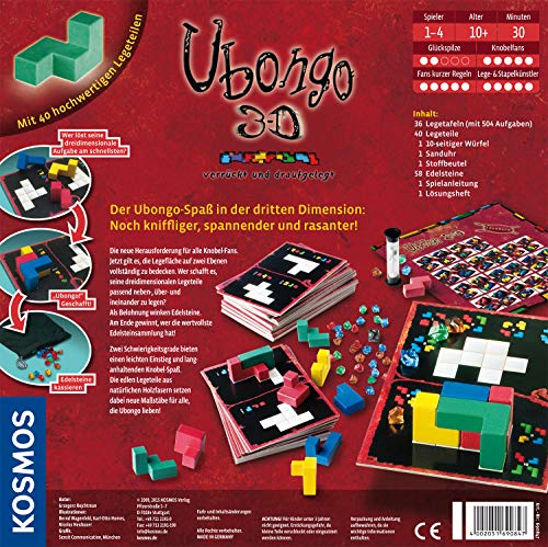 Kosmos 690847 – Ubongo 3-D Brettspiel - 2