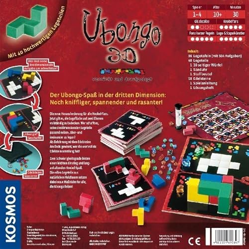 Kosmos 690847 – Ubongo 3-D Brettspiel - 7
