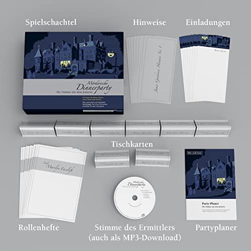 Blaubart Verlag BLA00001 – Mörderische Dinnerparty, Die Stimme aus dem Jenseits - 3