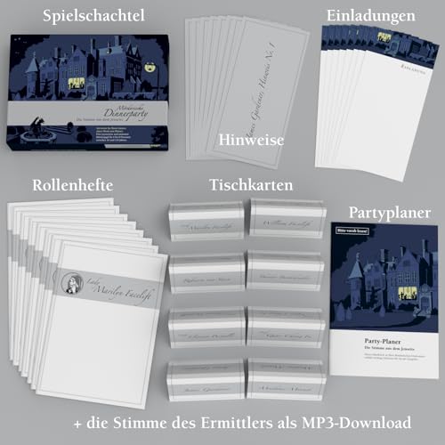 Blaubart Verlag BLA00001 – Mörderische Dinnerparty, Die Stimme aus dem Jenseits - 3