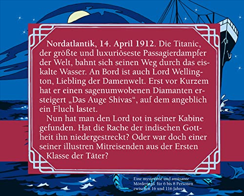 Blaubart Verlag BLA00005 – Mörderische Dinnerparty: Totentanz auf der Titanic - 2