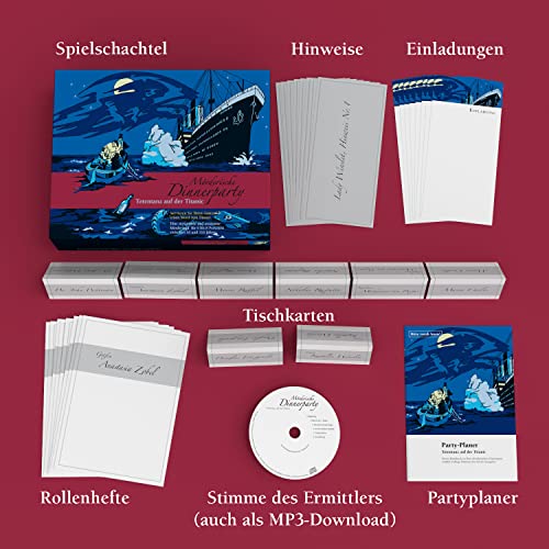 Blaubart Verlag BLA00005 – Mörderische Dinnerparty: Totentanz auf der Titanic - 3