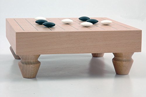 Go-Spiel: 9×9-Tisch-Set, dunkel - 2