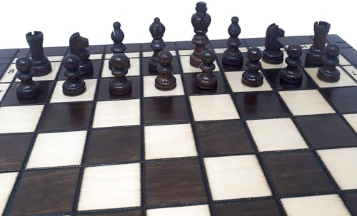 ChessEbook Schachspiel + Dame + Backgammon 40 x 40 cm Holz - 4