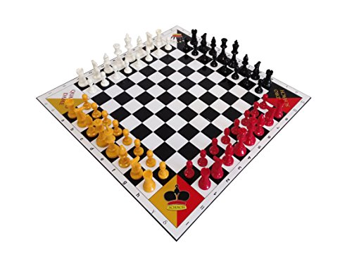 QuadroSchach + QuadroDame – Schach und Dame zu viert - 3