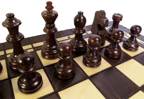 ChessEbook Schachspiel + Dame + Backgammon 52 x 52 cm Holz - 2