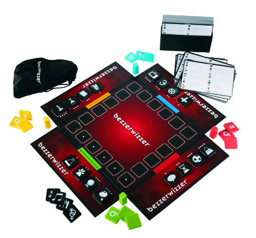 Mattel V9913 – Spiele – Bezzerwizzer rot, Brettspiel - 2
