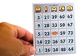 Bingo Set mit 60 Karten und 96 Bingo Bällen – Limited Edition - 6